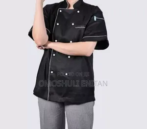 Black Chef Jackets Available(Male and Female)