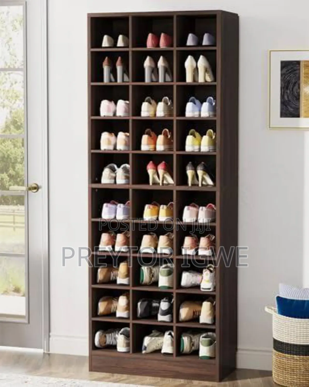 8ft Shoe Rack