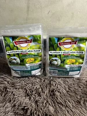 Plantain and Millet Meal Flour