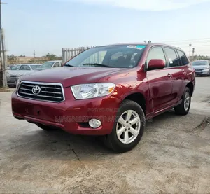 Toyota Highlander Sport 2008 Red