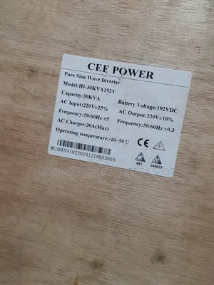 30kva Cee Power Solar Inverter