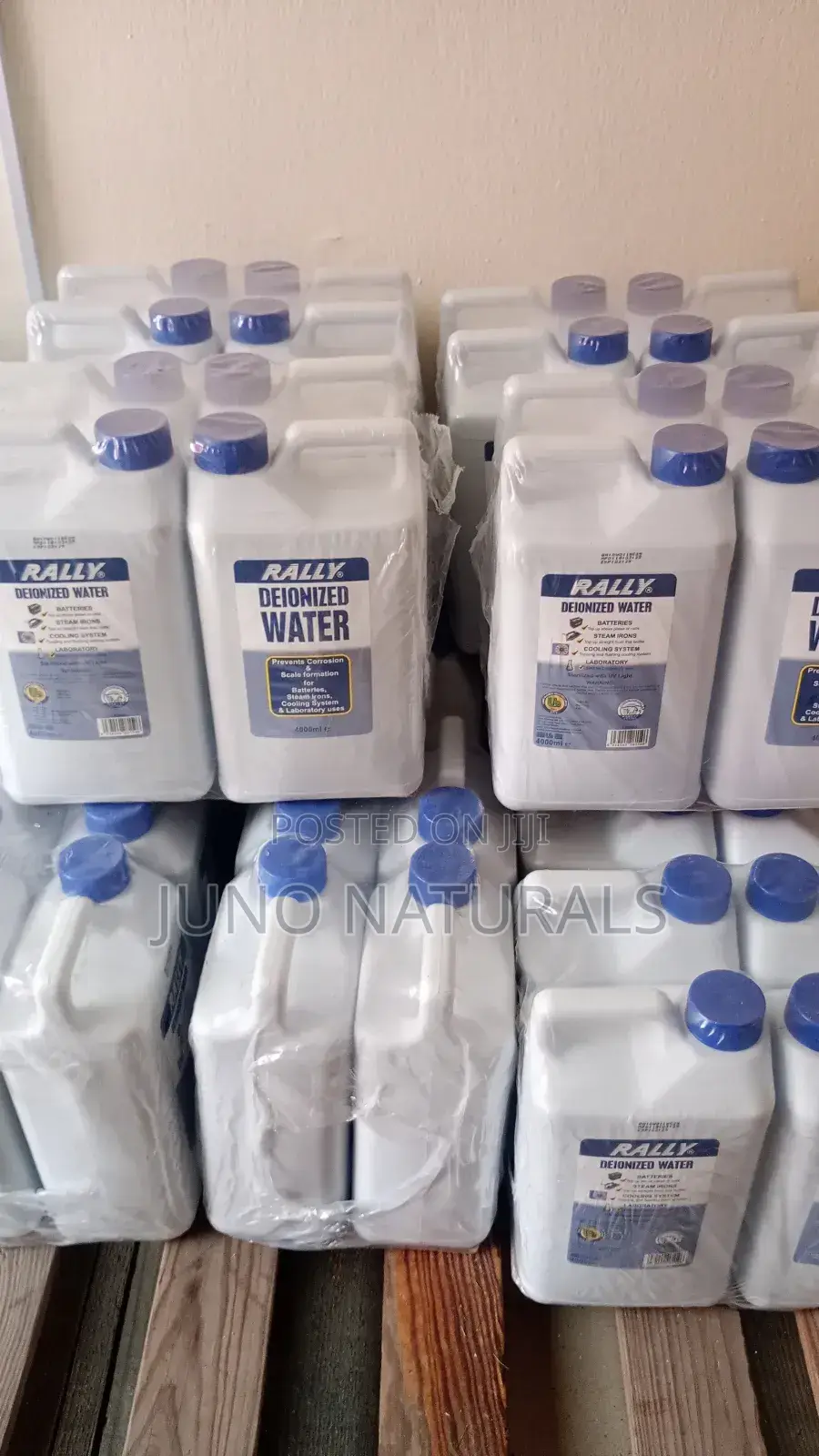 Rally Deionised Distilled Water