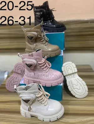Boot for Cute Babies From Size 20 to 30. Colours Are Pink Cream Black