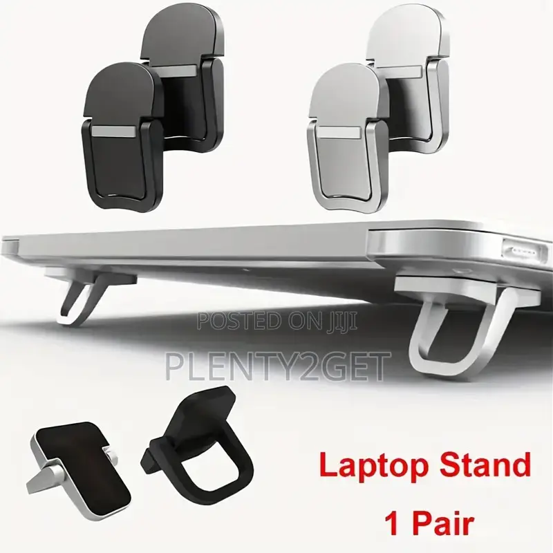 Compact Portable Laptop Stand: Invisible, Foldable, Ergonomic Desk Sup