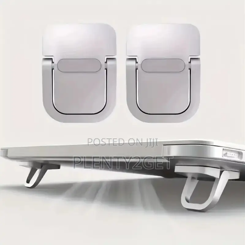 Compact Portable Laptop Stand: Invisible, Foldable, Ergonomic Desk Sup