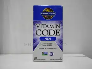 Garden of Life Vitamin Code Men Raw Whole Food Multivitamin - 120 Caps
