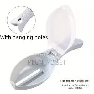 Fish Scale Scraper With Built-in Container – Clean, Fast Mess-Free