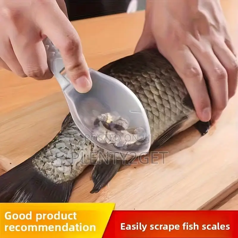 Fish Scale Scraper With Built-in Container – Clean, Fast Mess-Free