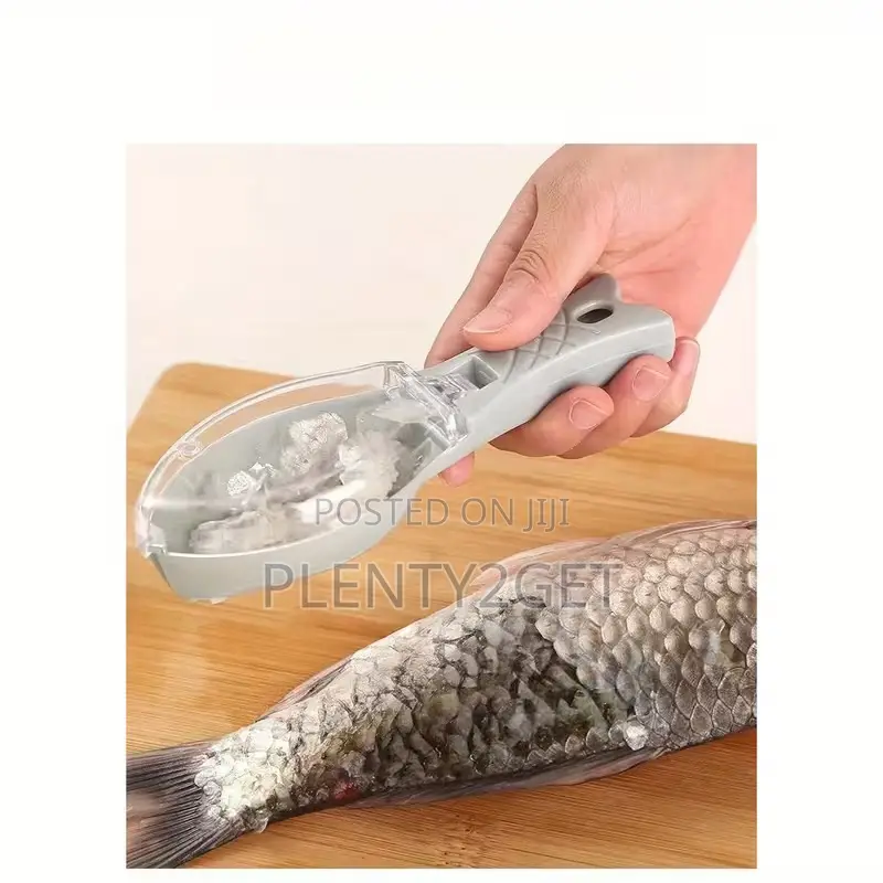 Fish Scale Scraper With Built-in Container – Clean, Fast Mess-Free