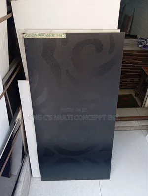 600x1200 Spanish Pure Black Tiles