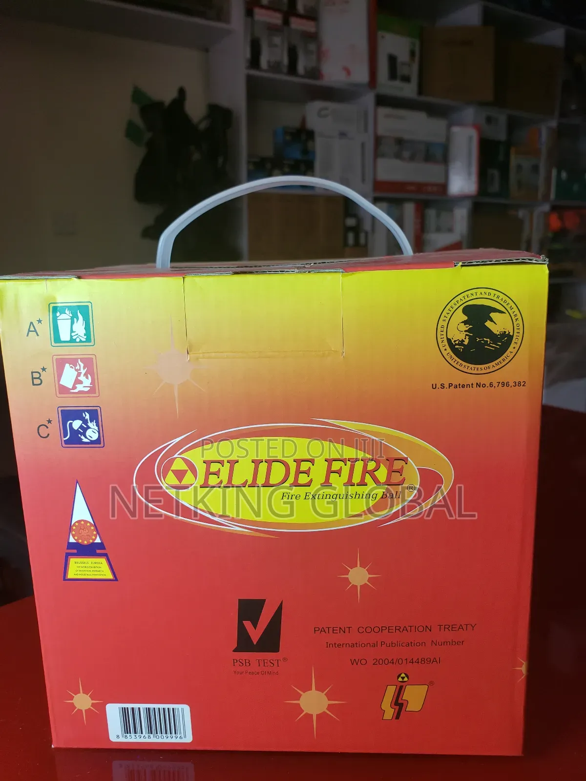 Elide Fire® Automatic Fire Extinguishing Ball