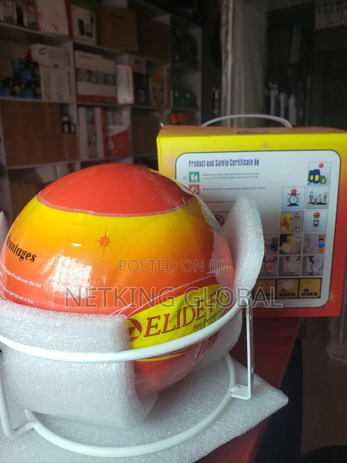 Elide Fire® Automatic Fire Extinguishing Ball