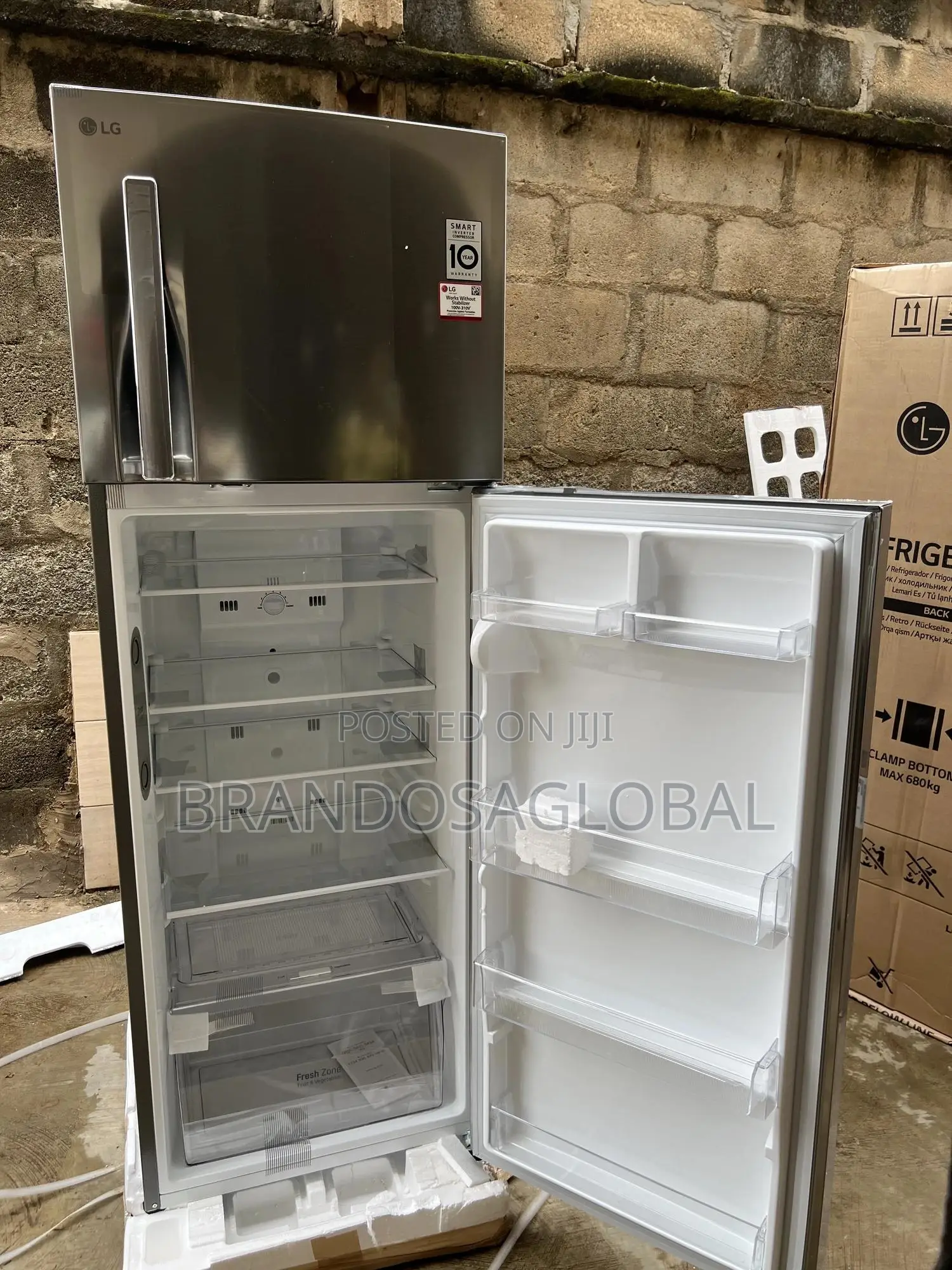 Lg 308l Reliable Cooling Fridge Ref-322rlbn