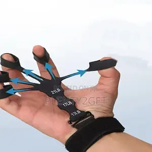 Visnfa 5 Finger Finger Trainer Wrist Puller - Adjustable Resistance