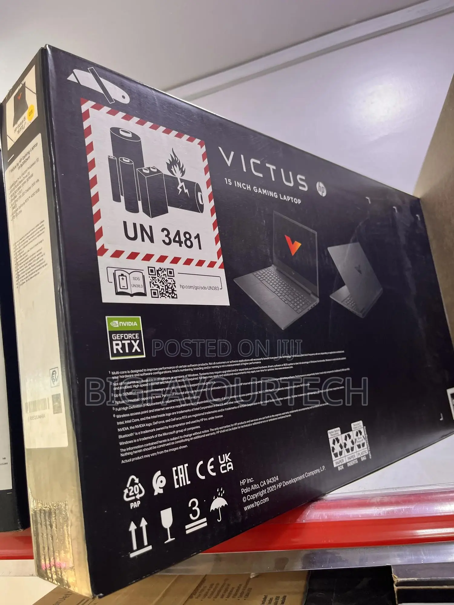 New Laptop HP Victus 15 16GB Intel Core i5 SSD 512GB