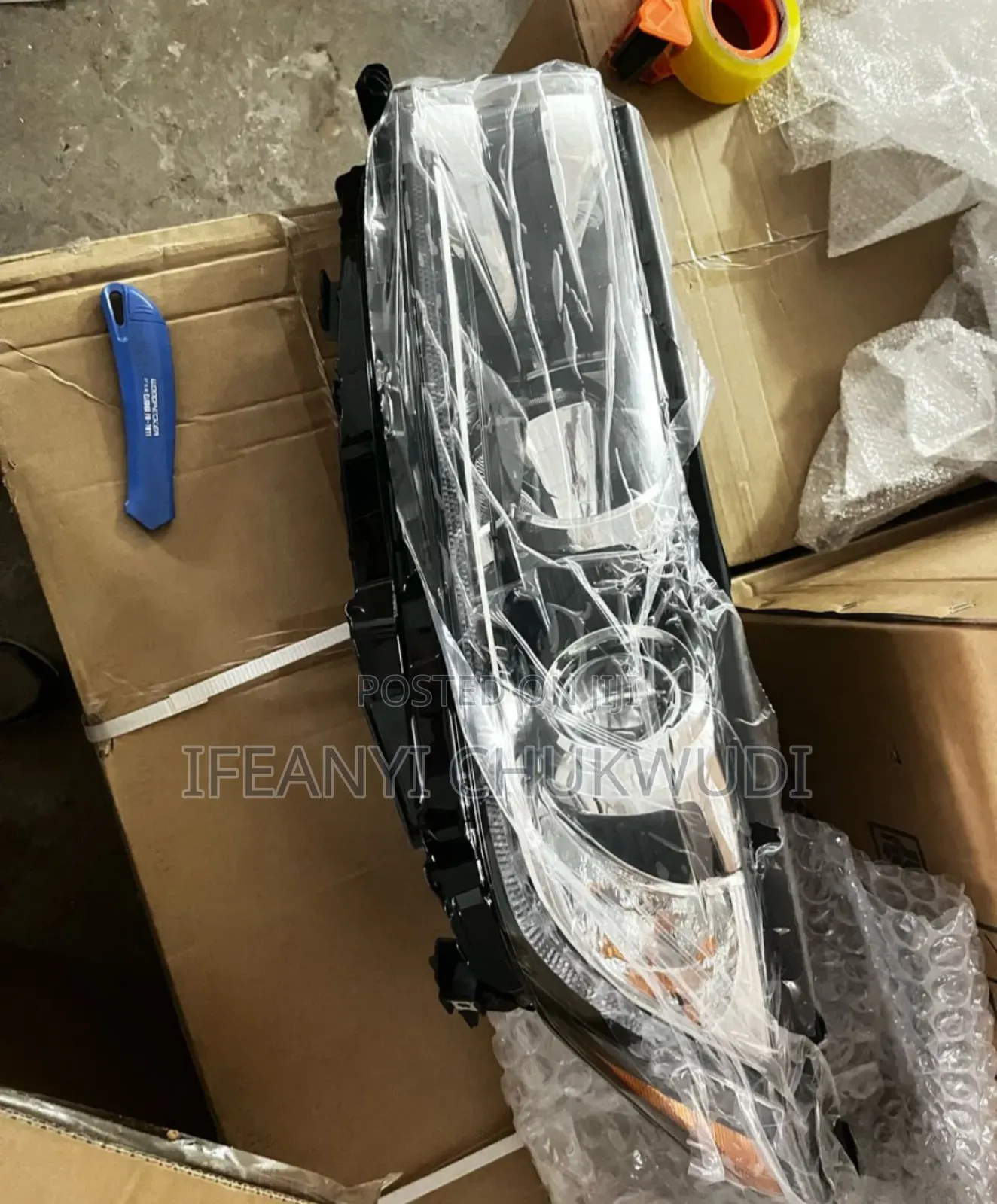 Head Light Highlander 2018 to 2019