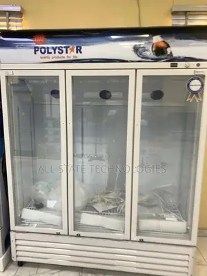Polystar 1,055l Upright Triple Door Fridge