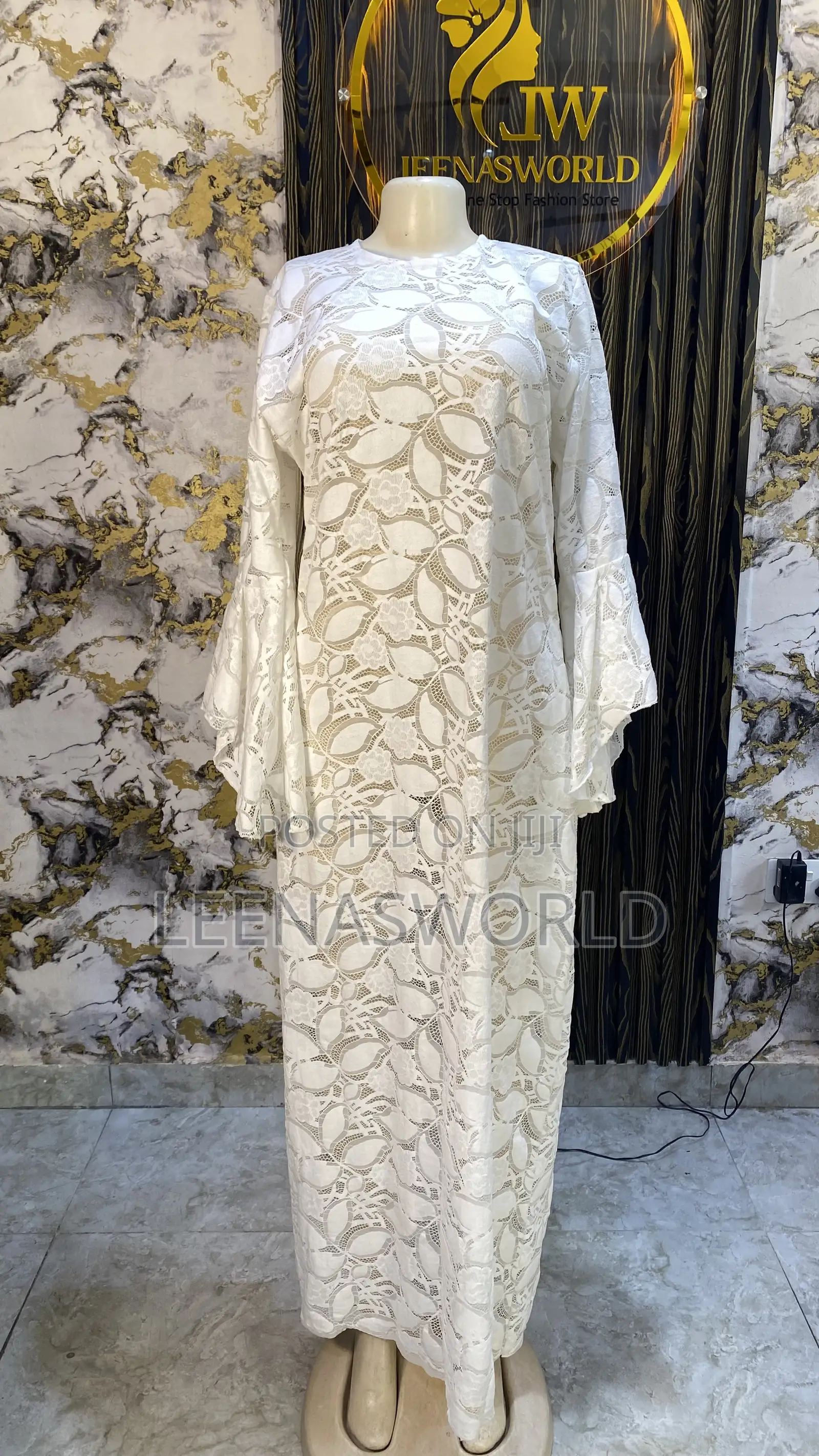 Thick Net Fabric Gown