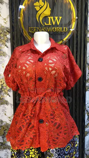 Net Top and Ankara Trouser