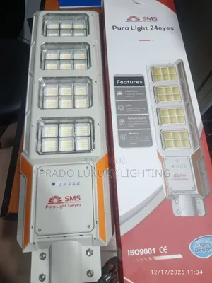 24eyes SMS Solar Street Light