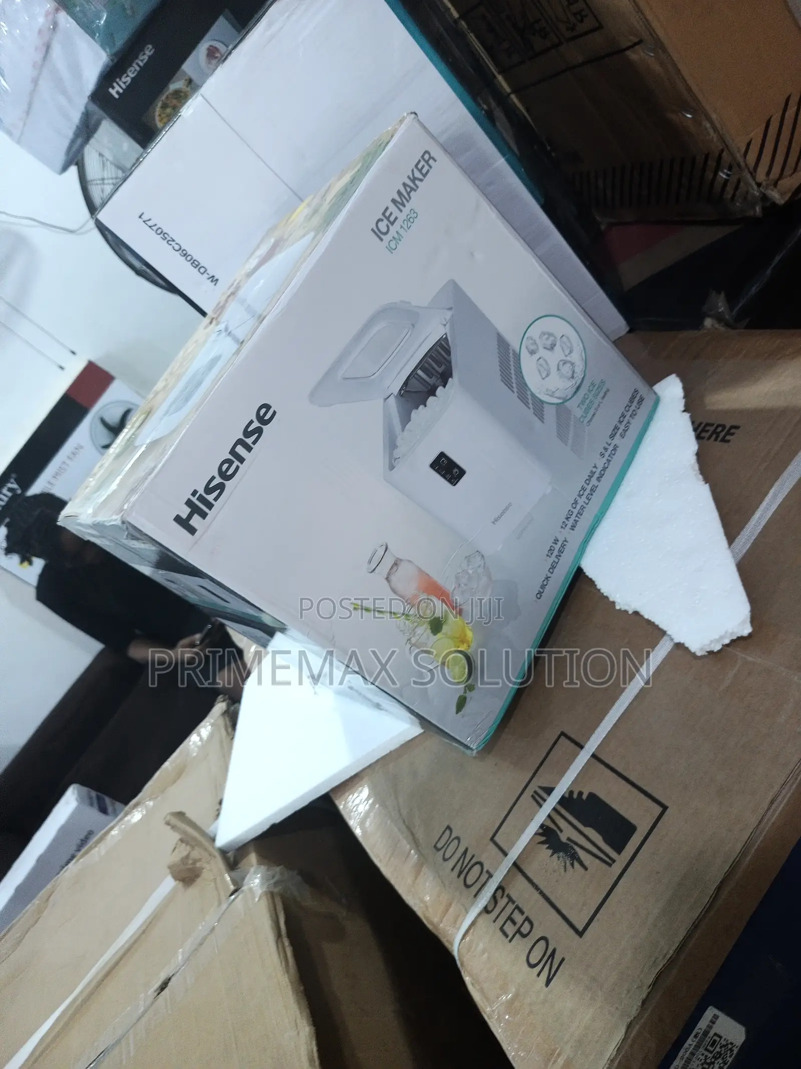 Hisense Portable 12kg Ice Machine - Self-Clean Energy Efficient