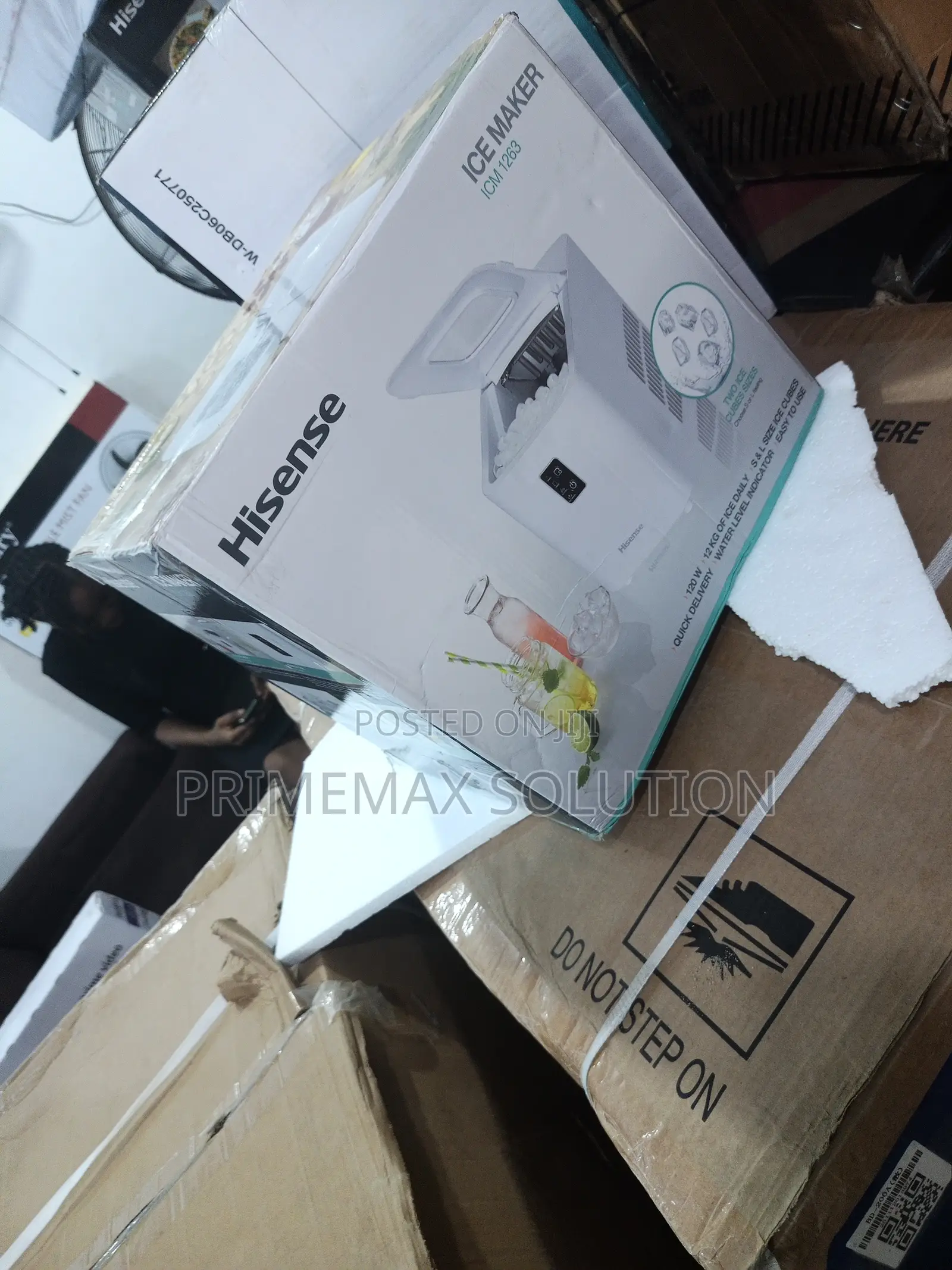 Hisense Compact Ice Maker 12kg With Auto Shut-Off Sensor