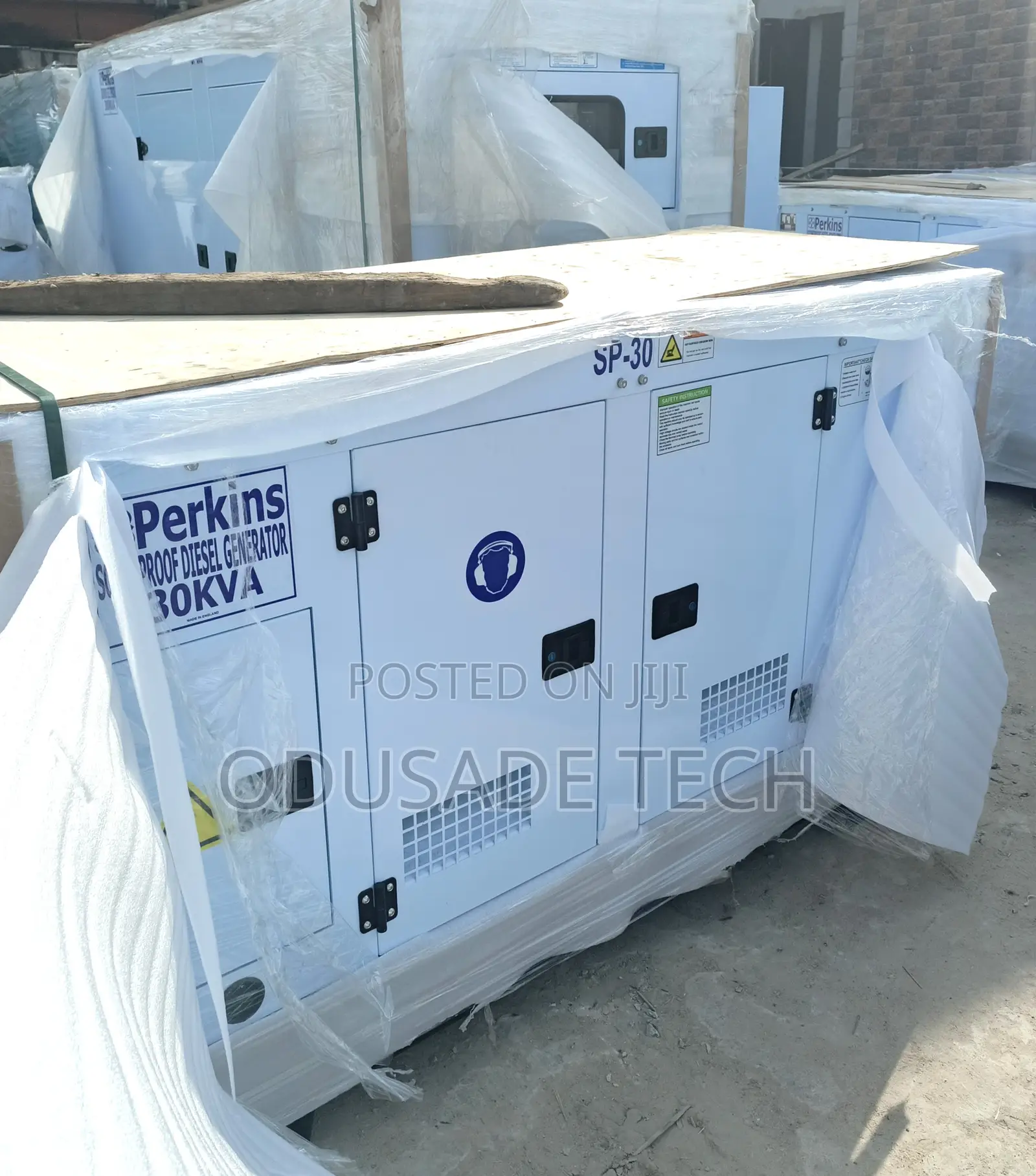 Perkins Engine Driven 30kva Power Generator