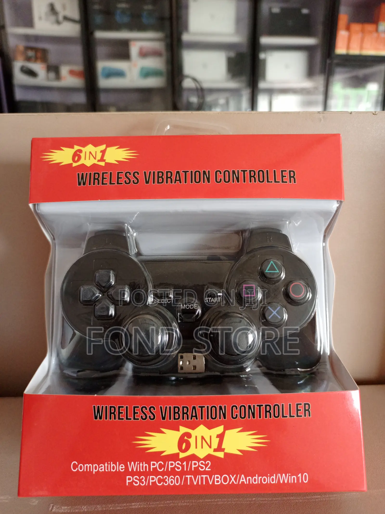 6 in 1 Wireless Vibration Controller