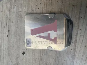 Alphabetical Plate Stencil