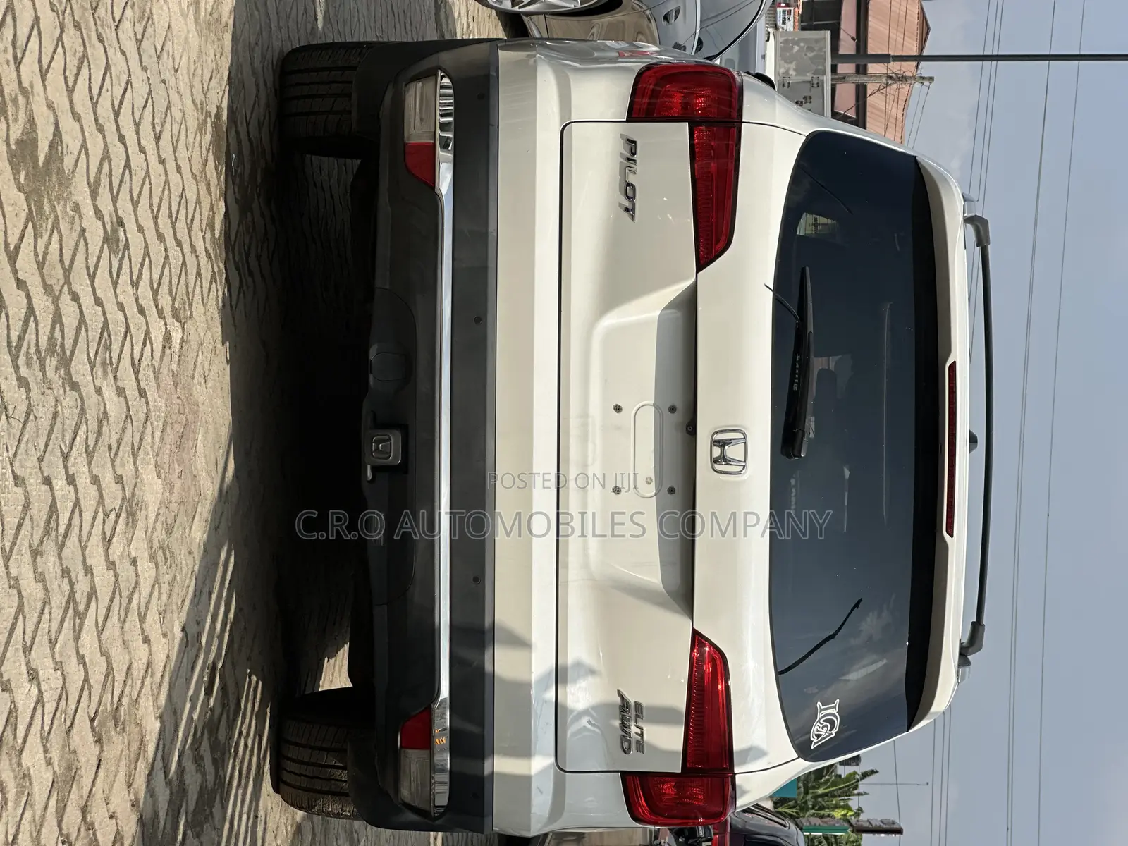 Honda Pilot Elite AWD 2018 White