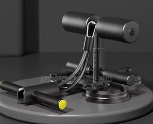Suction 3 Cup Sit Up Bar With 6 Rope Also With Color Box