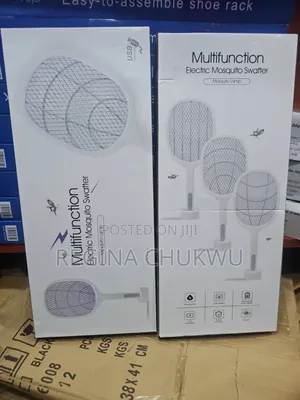 Multifunction Electric Rechargeable Mosquito/Flies Swatter