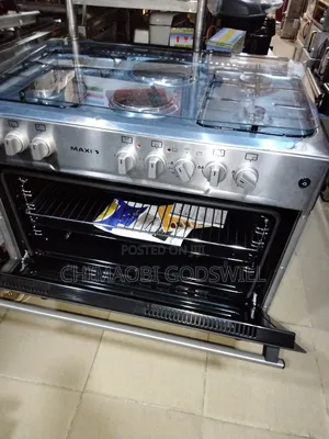 Electric and Gas Six Face Standing Cooker