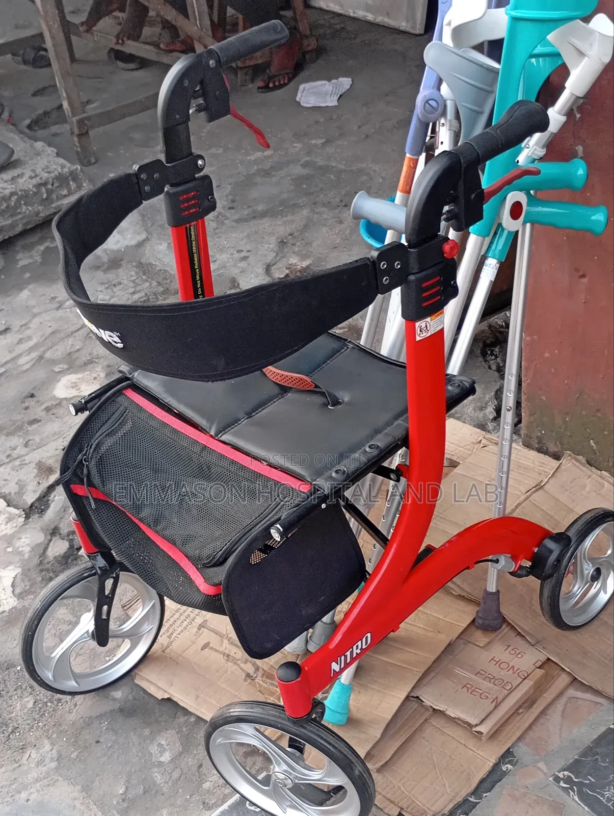 Executive Rollator Zimmer Frame Walker Drive
