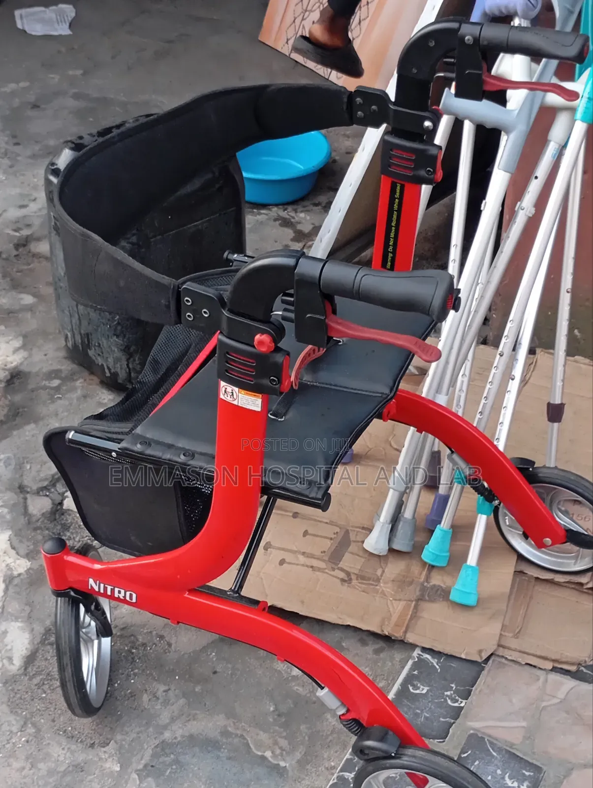 Executive Rollator Zimmer Frame Walker Drive