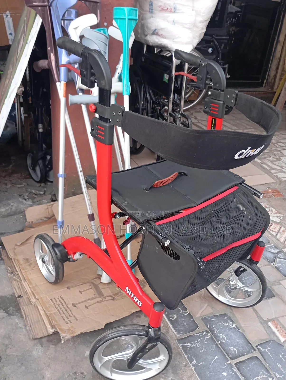 Executive Rollator Zimmer Frame Walker Drive