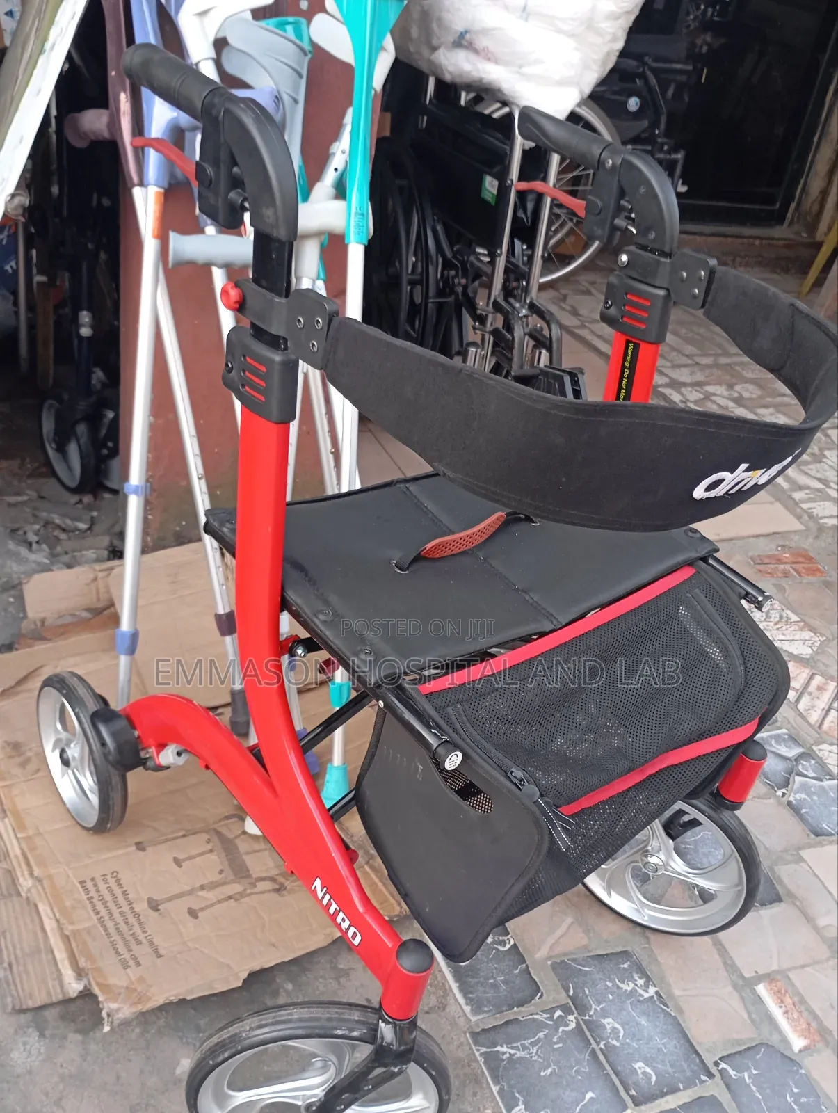 Executive Rollator Zimmer Frame Walker Drive