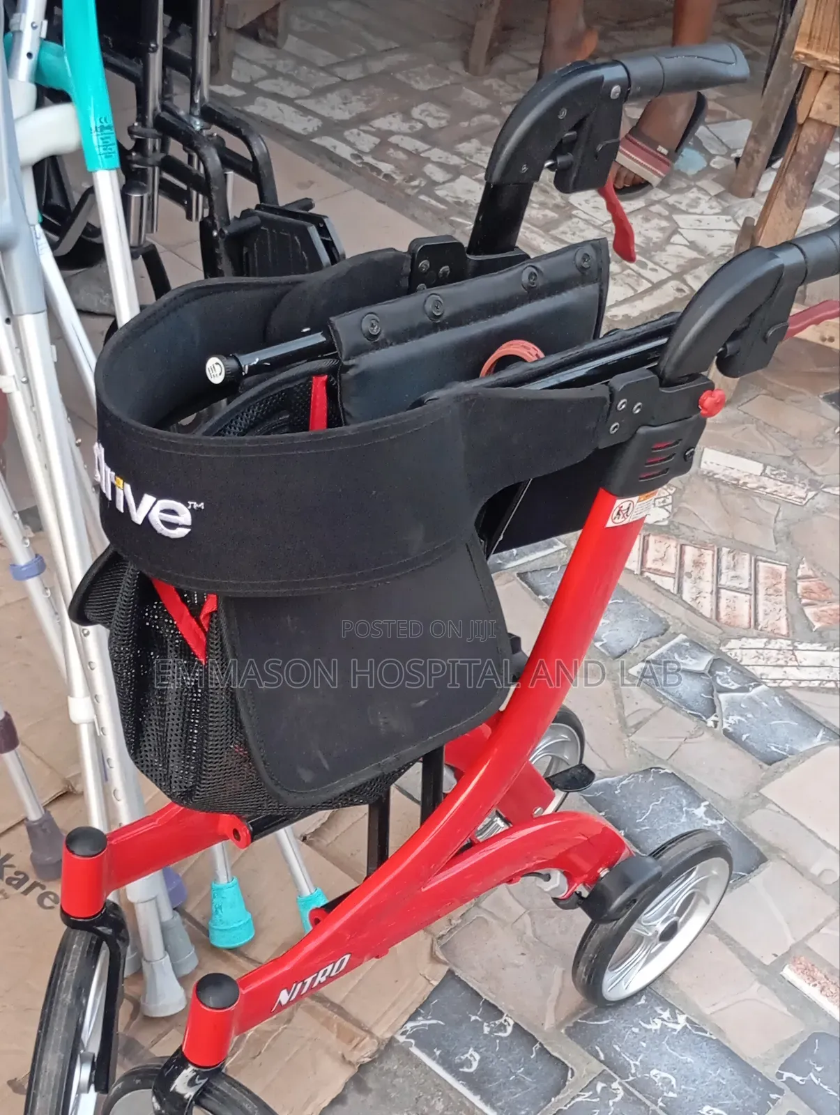 Executive Rollator Zimmer Frame Walker Drive