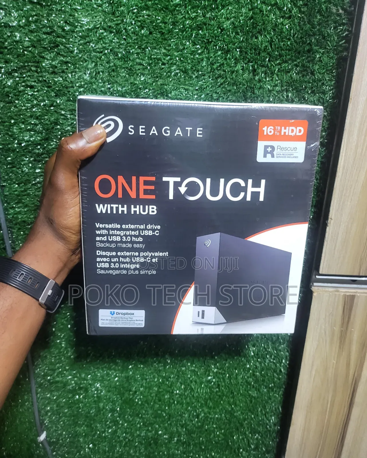Seagate One Touch Hub 16tb External Hard Drive.