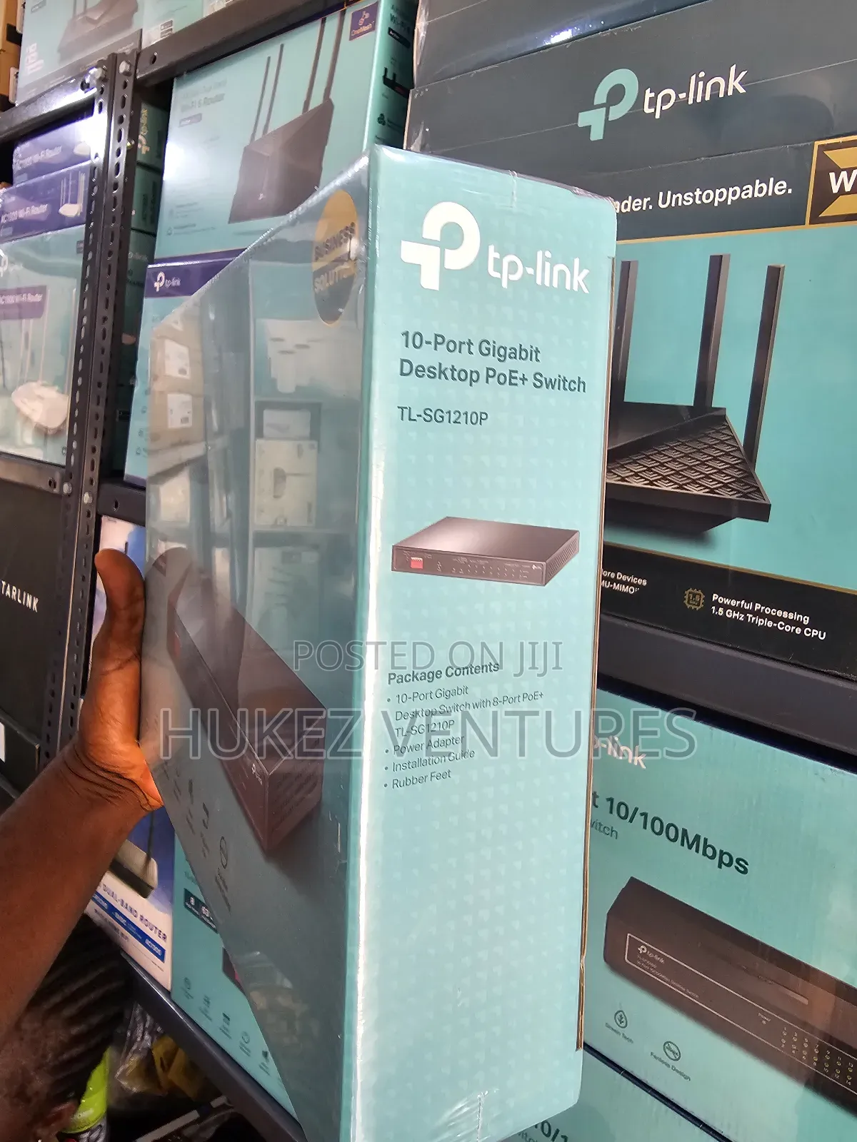 Tplink 10 Port Gigabit Desktop Poe+ Switch