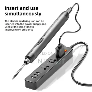 Usb or Battery Dual-Use Soldering Iron, 3-Speed Temperature Adjustable