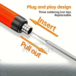 Usb or Battery Dual-Use Soldering Iron, 3-Speed Temperature Adjustable