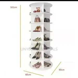 360° Rotating Shoe Rack
