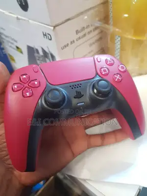Sony Ps5 Controller Red Color, Ps5 Pad.