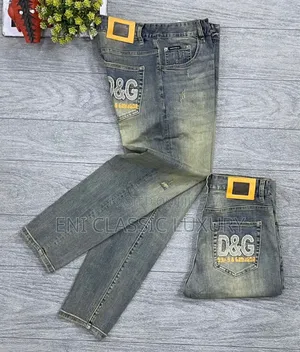 Premium Quality Luxury Men's Jeans Dolce And Gabbana Well Banded