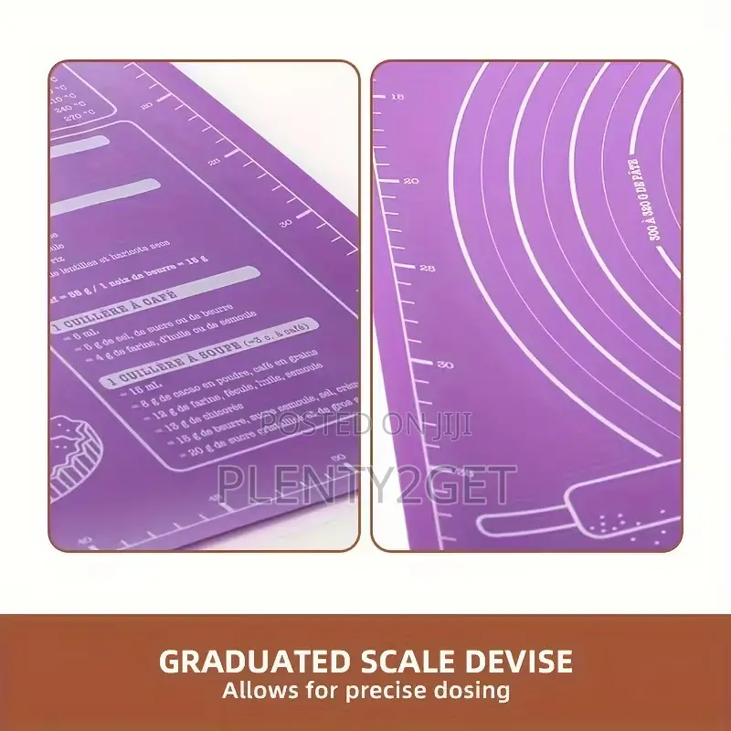 Non-Stick Baking Mat for Pastry, Dough Rolling, and Baking