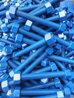 Xylan/PTF Coated Stud Bolt/Nut (3/4x200mm)
