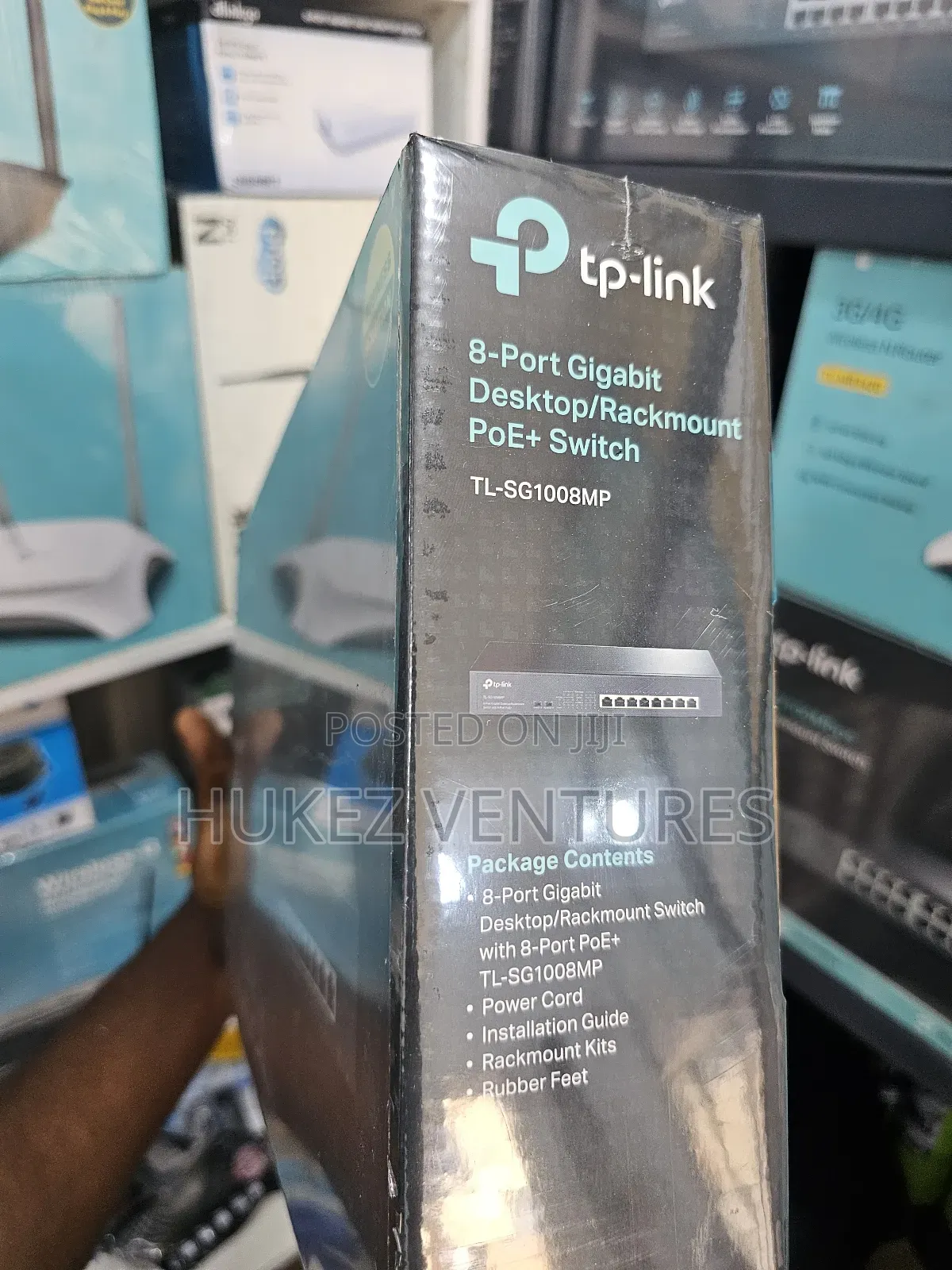 Tplink 8 Port Gigabit Desktop Rackmount Poe+ Switch