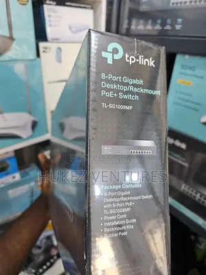 Tplink 8 Port Gigabit Desktop Rackmount Poe+ Switch