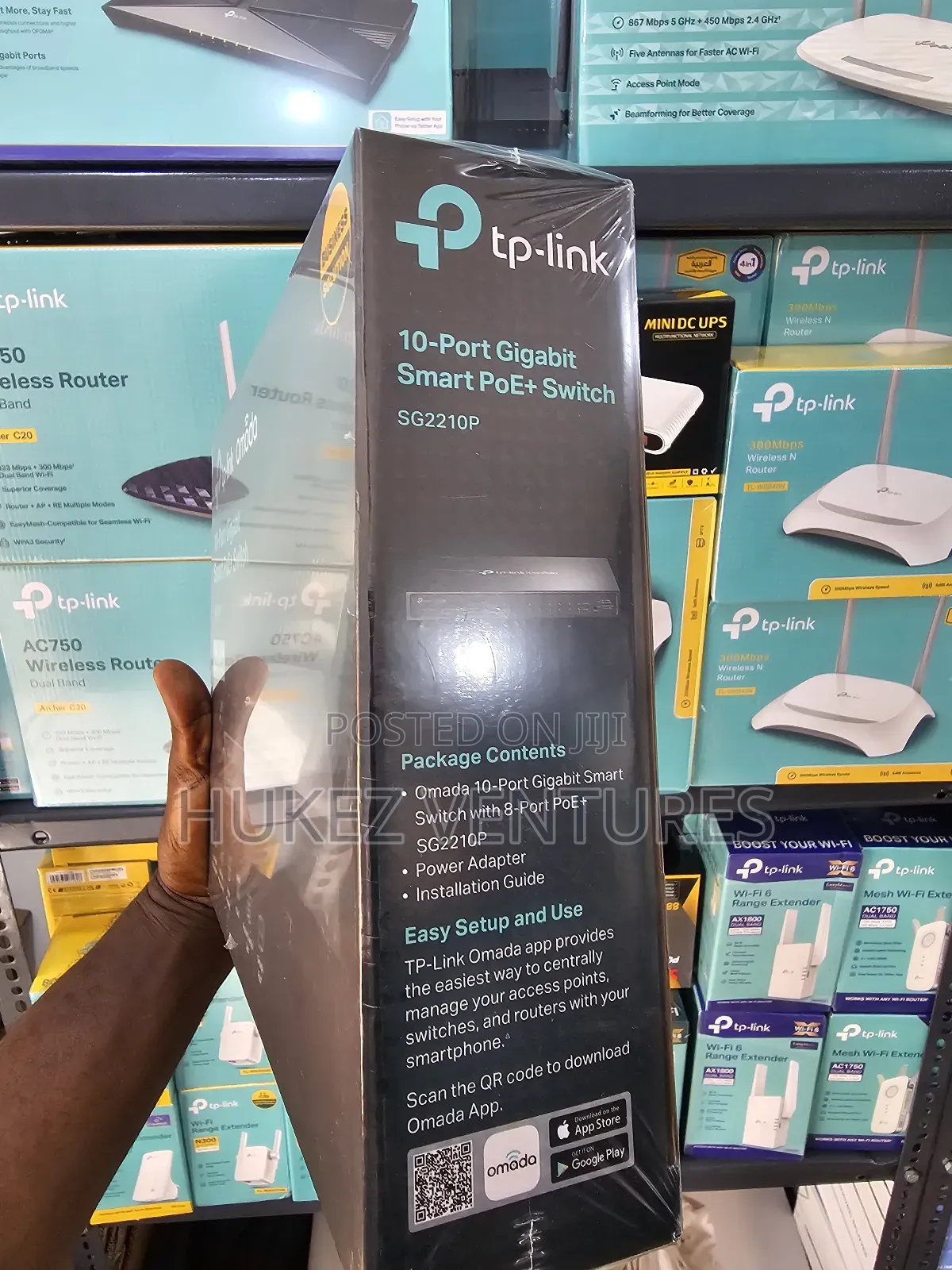 Tplink Jetstream 10 Port Gigabit Smart Poe+ Switch